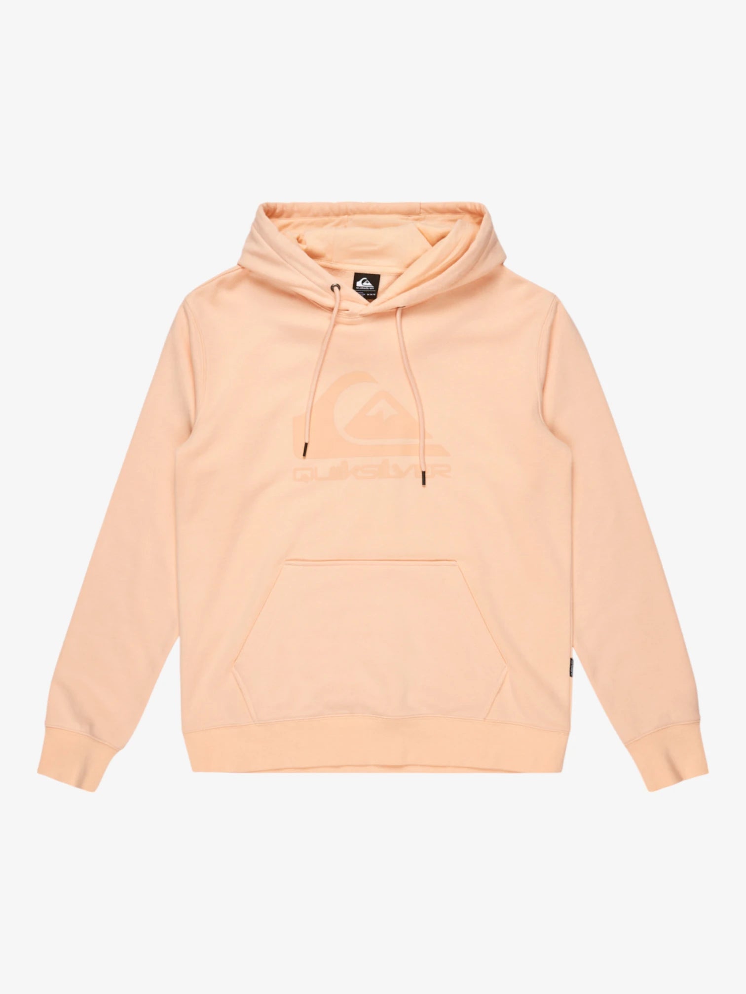Quiksilver Men's Comp Logo Coral Hoodie - Comfortable & Stylish Pullover for Surfing, Skateboarding & Outdoor Activities