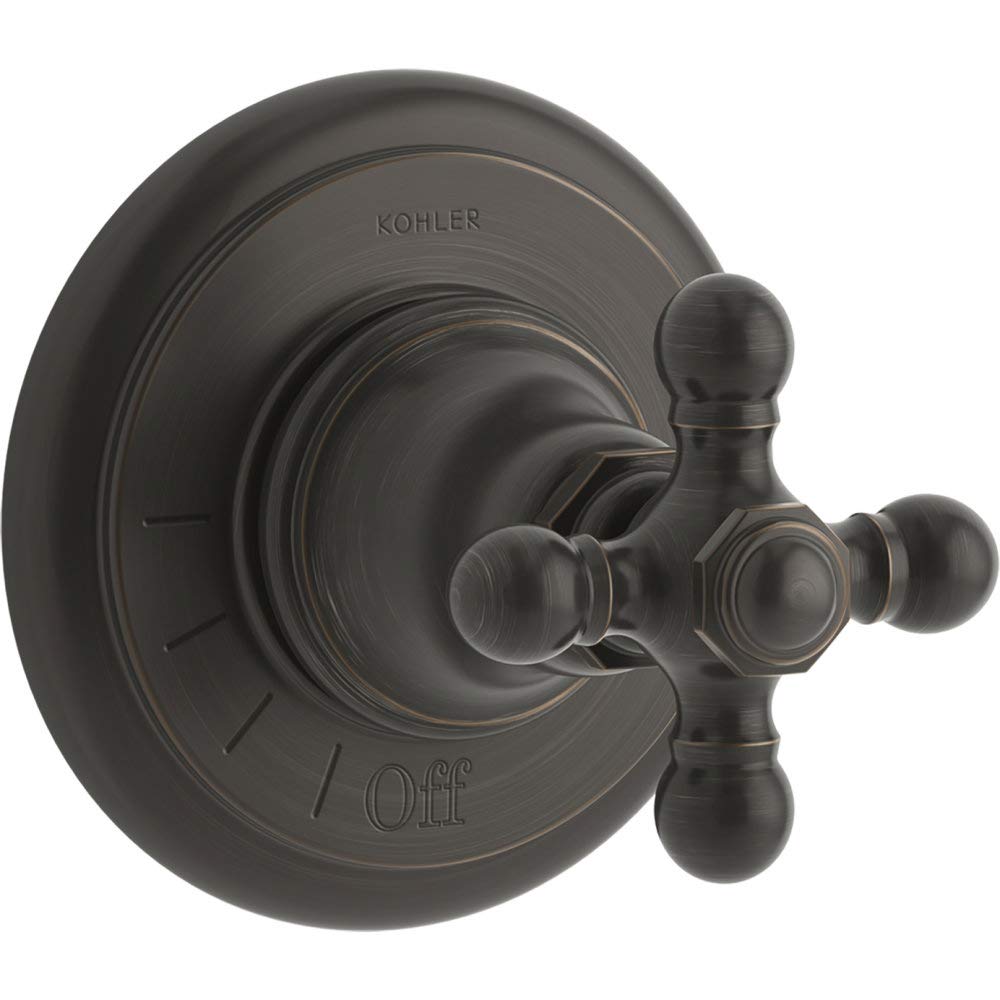 KOHLER T72771-3-2BZ Artifacts Oil Rubbed Bronze Shower Valve Trim Kit - Perfect for Bathroom Remodel & Luxury Shower Upgrade