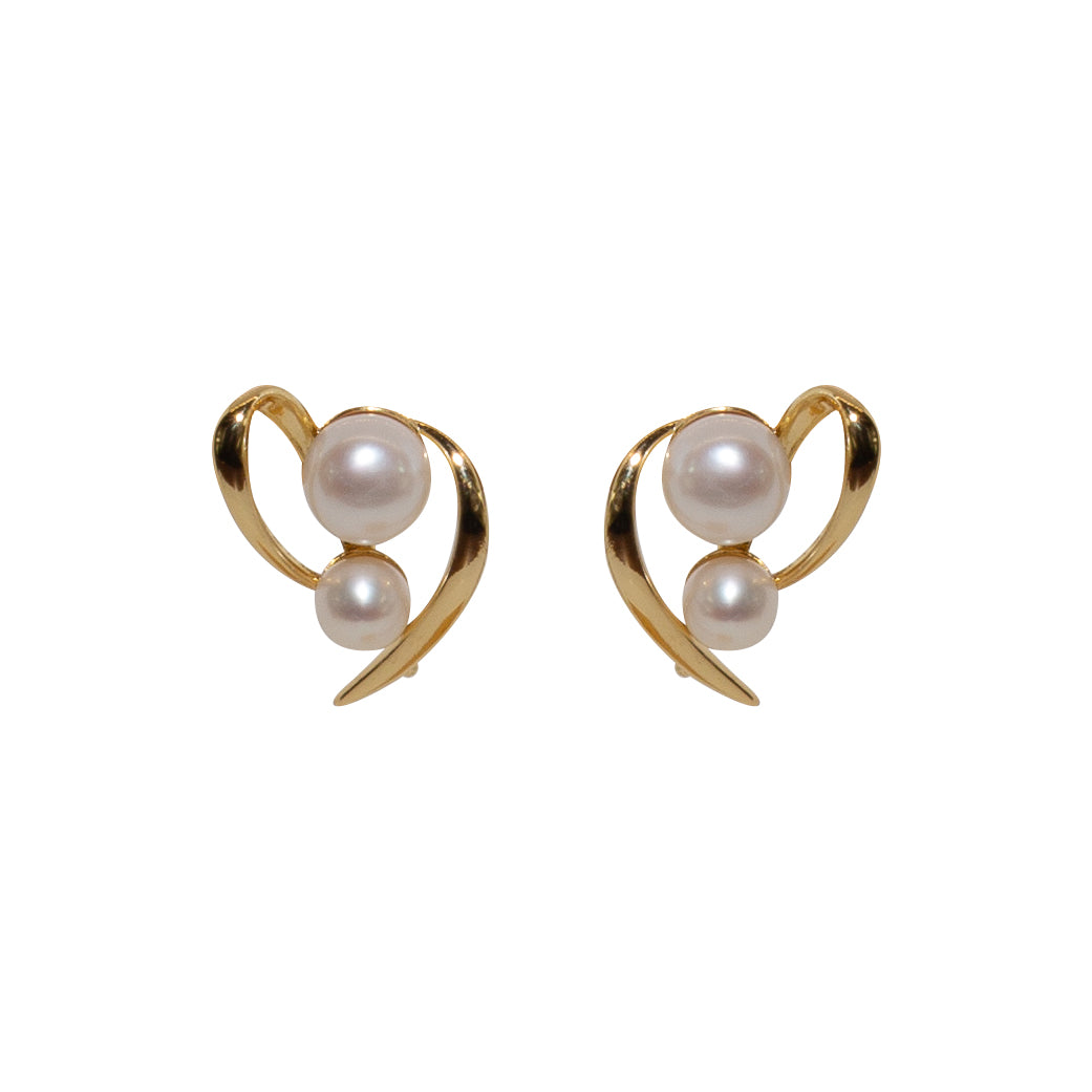 Celestial Charm Pearl Stud Earrings - Elegant & Timeless Jewelry for Women | Perfect for Weddings, Parties & Everyday Wear