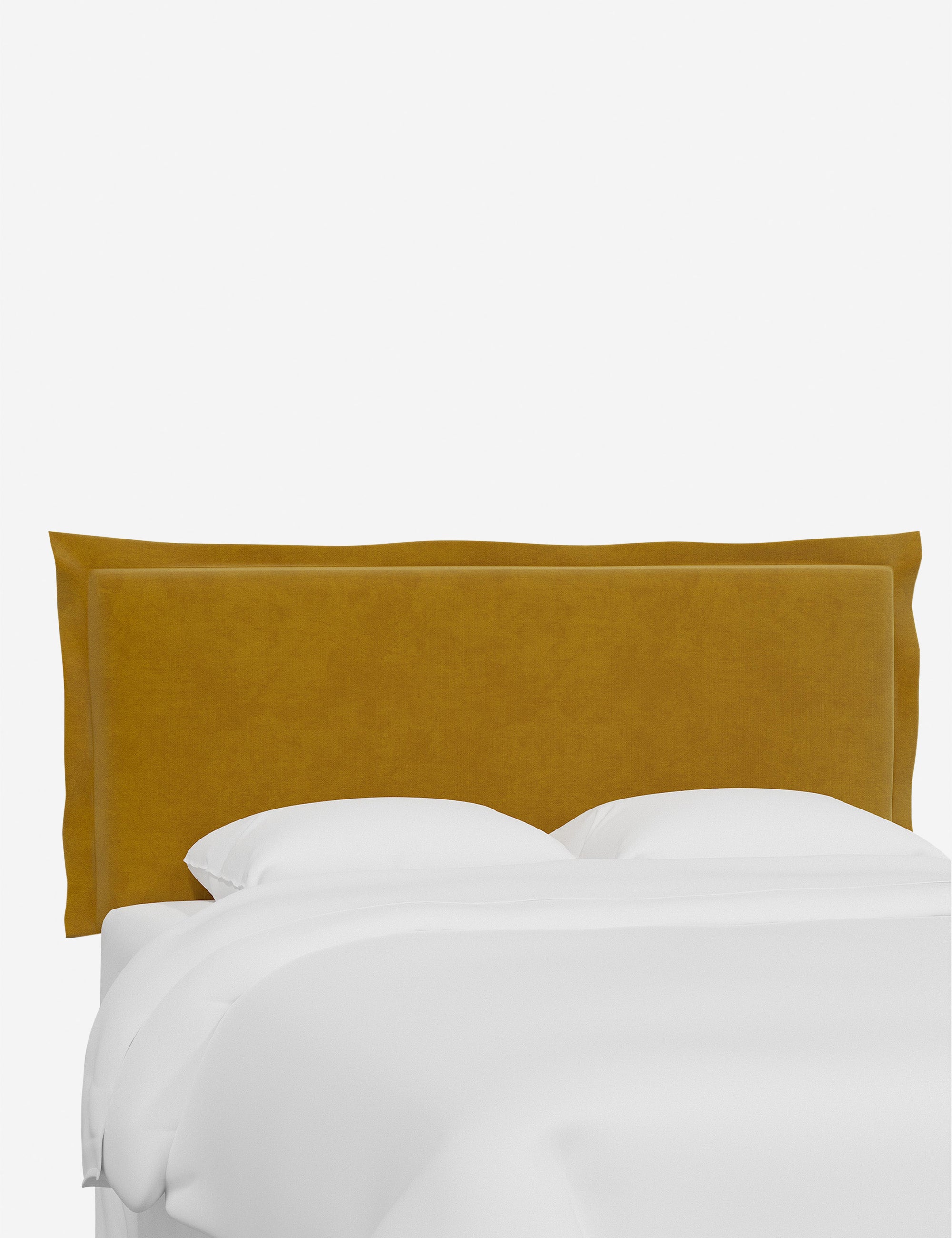Elara Upholstered Headboard - Queen Size Bed Frame Headboard with Nailhead Trim, Modern Tufted Design for Bedroom Decor - Perfect for Master Bedroom, Guest Room, or Apartment