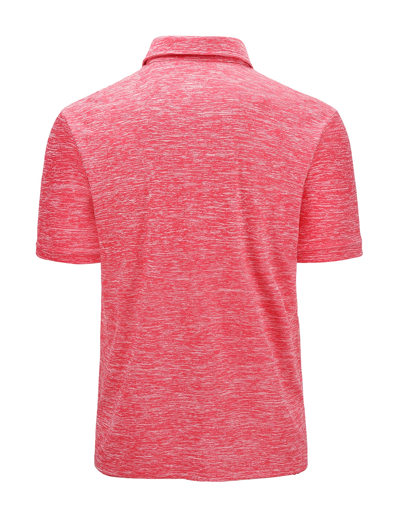 V VALANCH Men's Performance Golf Polo Shirt - Moisture Wicking, Breathable Short Sleeve Shirt for Summer - Perfect for Golf, Tennis, and Casual Wear
