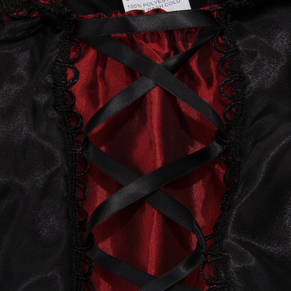 Vampire Girl Costume for Kids - Gothic Countess Halloween Dress for Girls | Halloween Party, Cosplay, Theatre & Carnival Outfit