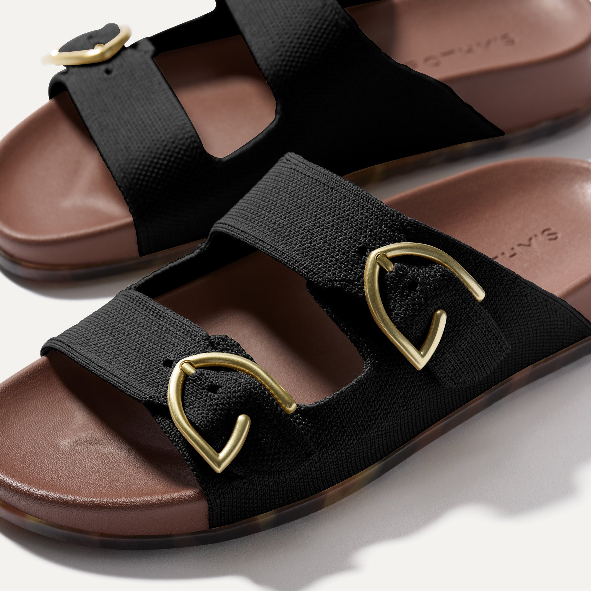 Black Buckle Slide - Adjustable Belt Strap for Casual Wear, Outdoor Activities & Fashion Accessories