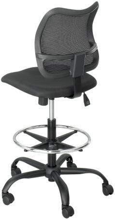 Safco Vue Mesh Back Drafting Stool 3395 - Adjustable Height Ergonomic Office Chair for Architects, Artists & Designers - Perfect for Drafting Tables, Studios & Workspaces