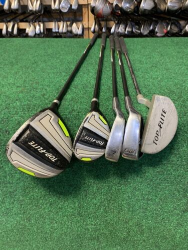 Top Flite 1W Hybrid 7i SW & Putter Kids Golf Club Set (48
