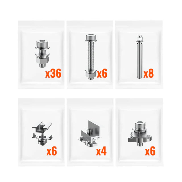 Rich Solar Solar Panel Ground Mount Kit - Compatible with MEGA 200, MEGA 220 & MEGA 250 Solar Panels - Perfect for Off-Grid, RV & Home Solar System Installations