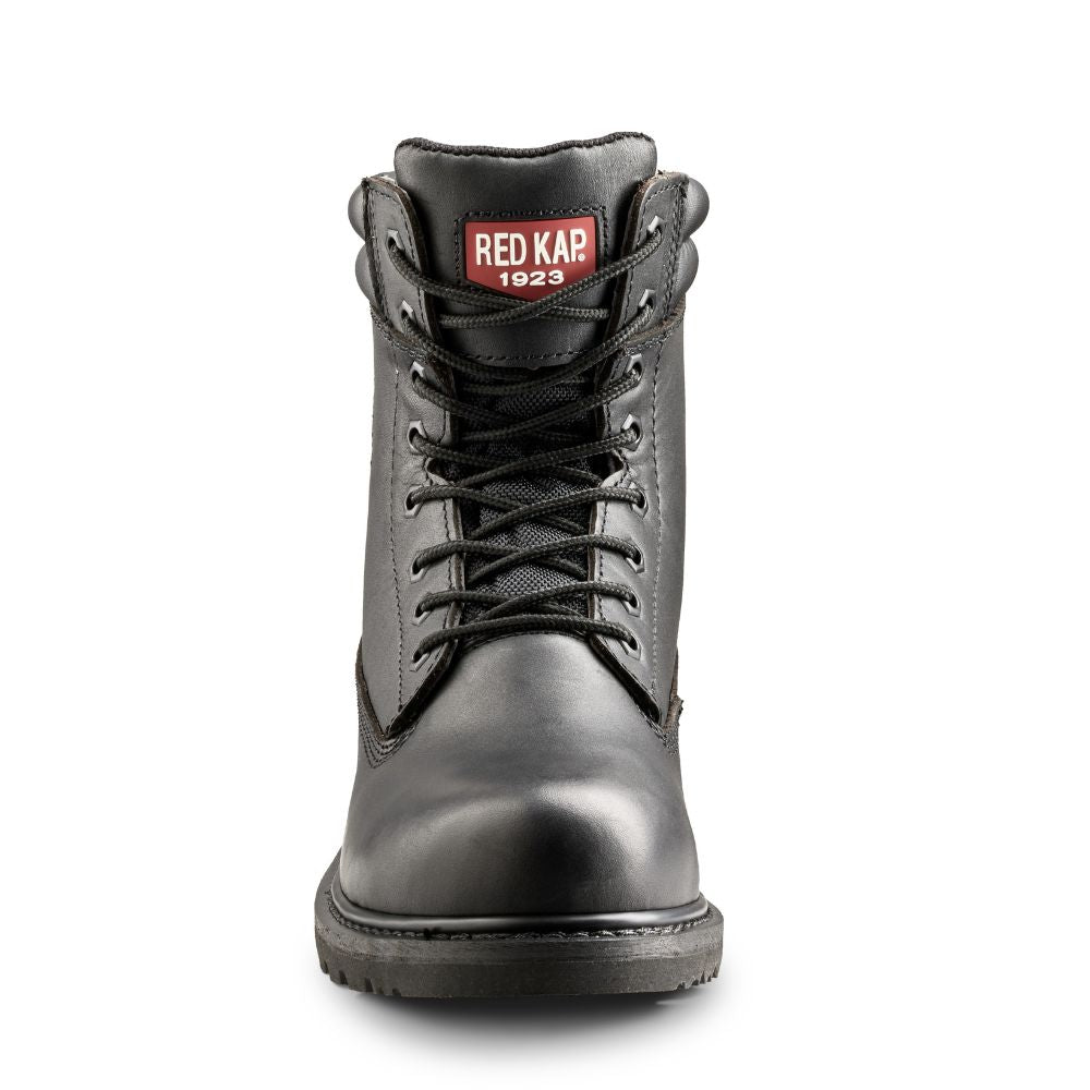 Red Kap Unisex 8 Steel Toe Work Safety CSA Boot CF23100ABK - Black - Durable Safety Shoes for Construction, Warehouse & Industrial Work