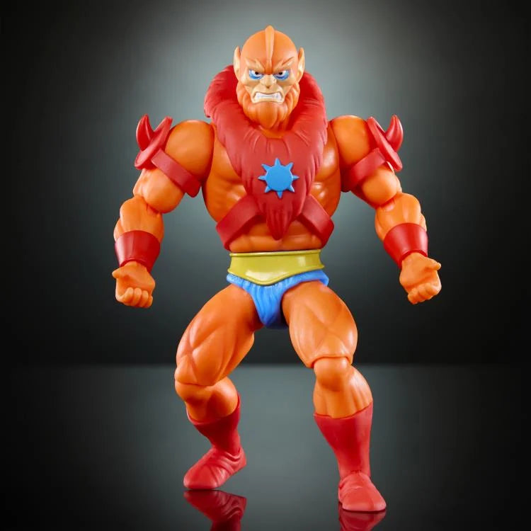 Beast Man Cartoon Action Figure - Masters of the Universe Origins Collectible Toy for Adults & Kids | Perfect for Display, Gift Giving, and MOTU Fans
