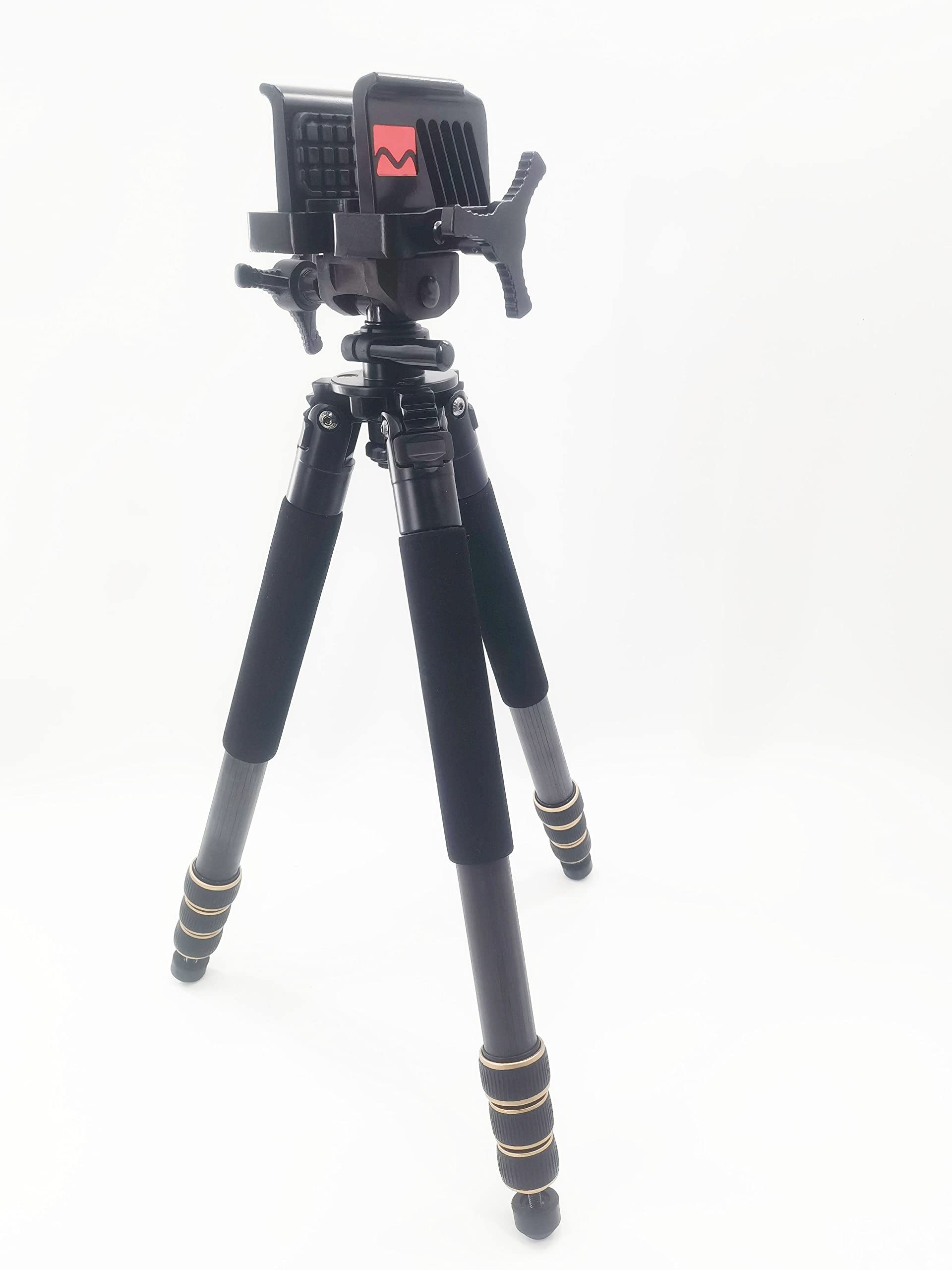 Premium Carbon Fiber Tripod - Lightweight, Durable & Stable with Bubble Level | Adjustable Height up to 63