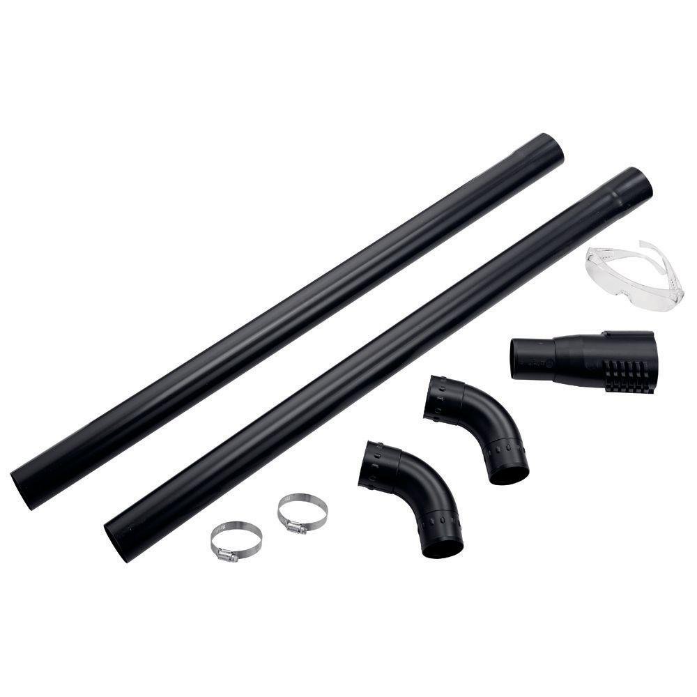 Echo 99944100025 Rain Gutter Cleaning Kit with Posi-Loc Tubes - Compatible with Leaf Blowers - Easy Roof & Gutter Maintenance for Homeowners
