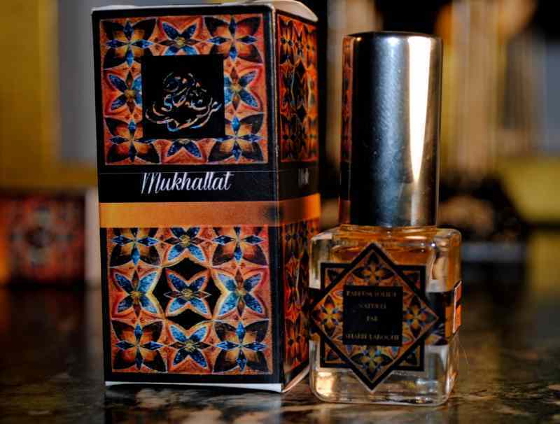 Sharif Laroche Signature Collection - Natural Patchouli Black Solid Perfume 7ml | Unisex Fragrance with Black Deer Musk, Vanilla & Licorice Notes | Perfect for Daily Wear, Date Nights & Special Occasions