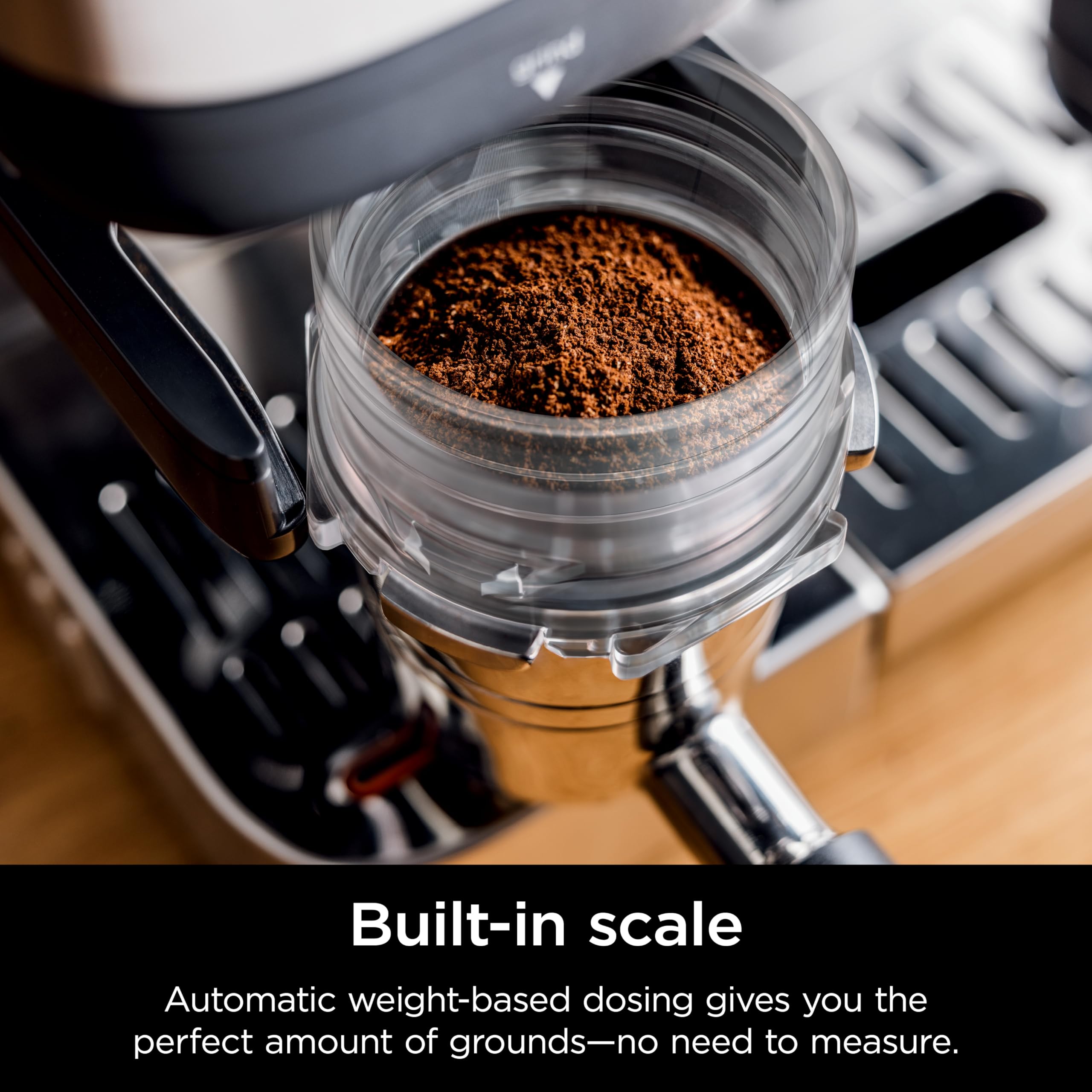 Ninja Luxe Café Premier Series Espresso Machine - 3-in-1 Drip & Cold Brew Coffee Maker with Built-in Grinder, Hands-free Frother for Dairy & Non-Dairy - Perfect for Home Baristas & Office Coffee Stations