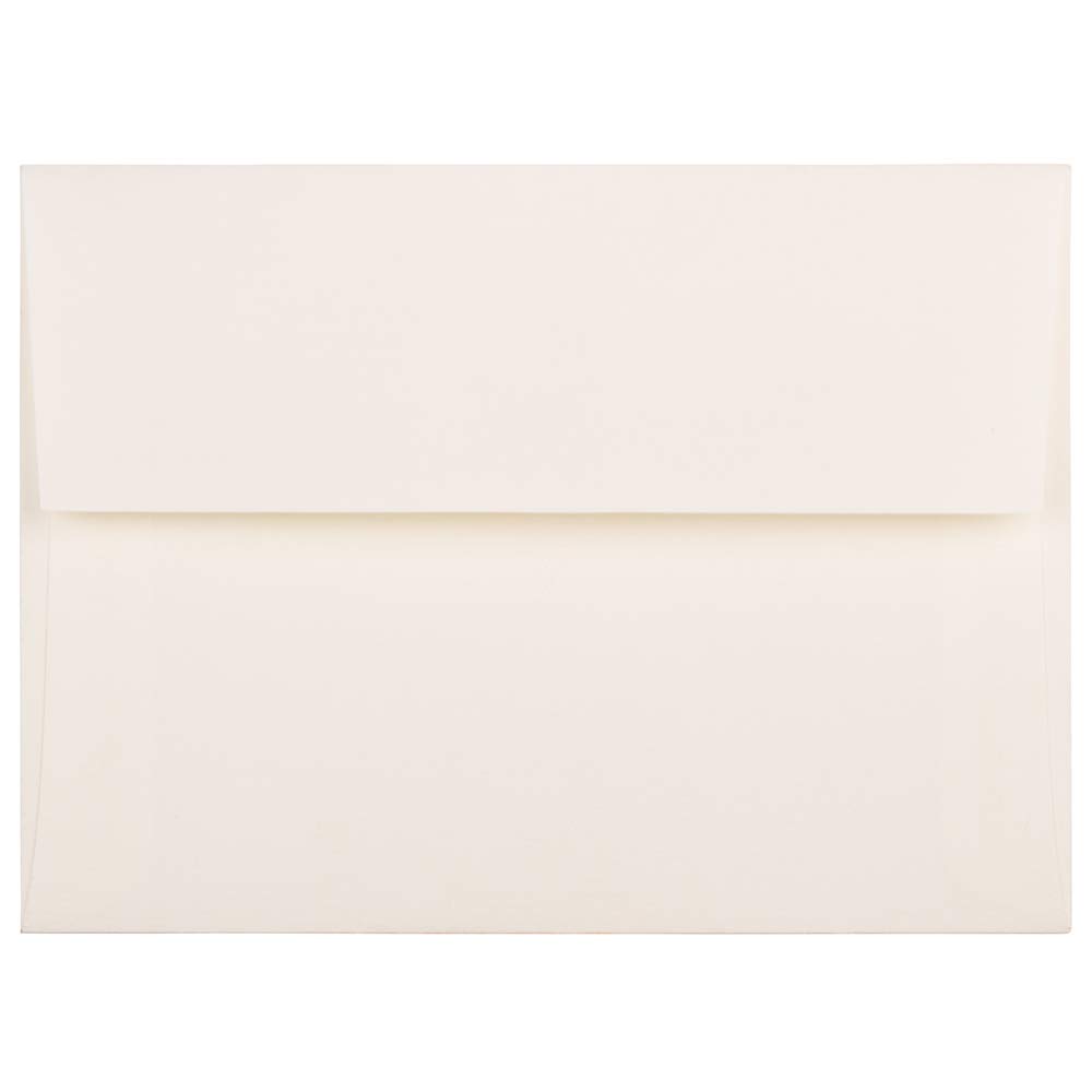 Strathmore A6 Invitation Envelopes - 500pk Natural White Linen - Perfect for Weddings & Events