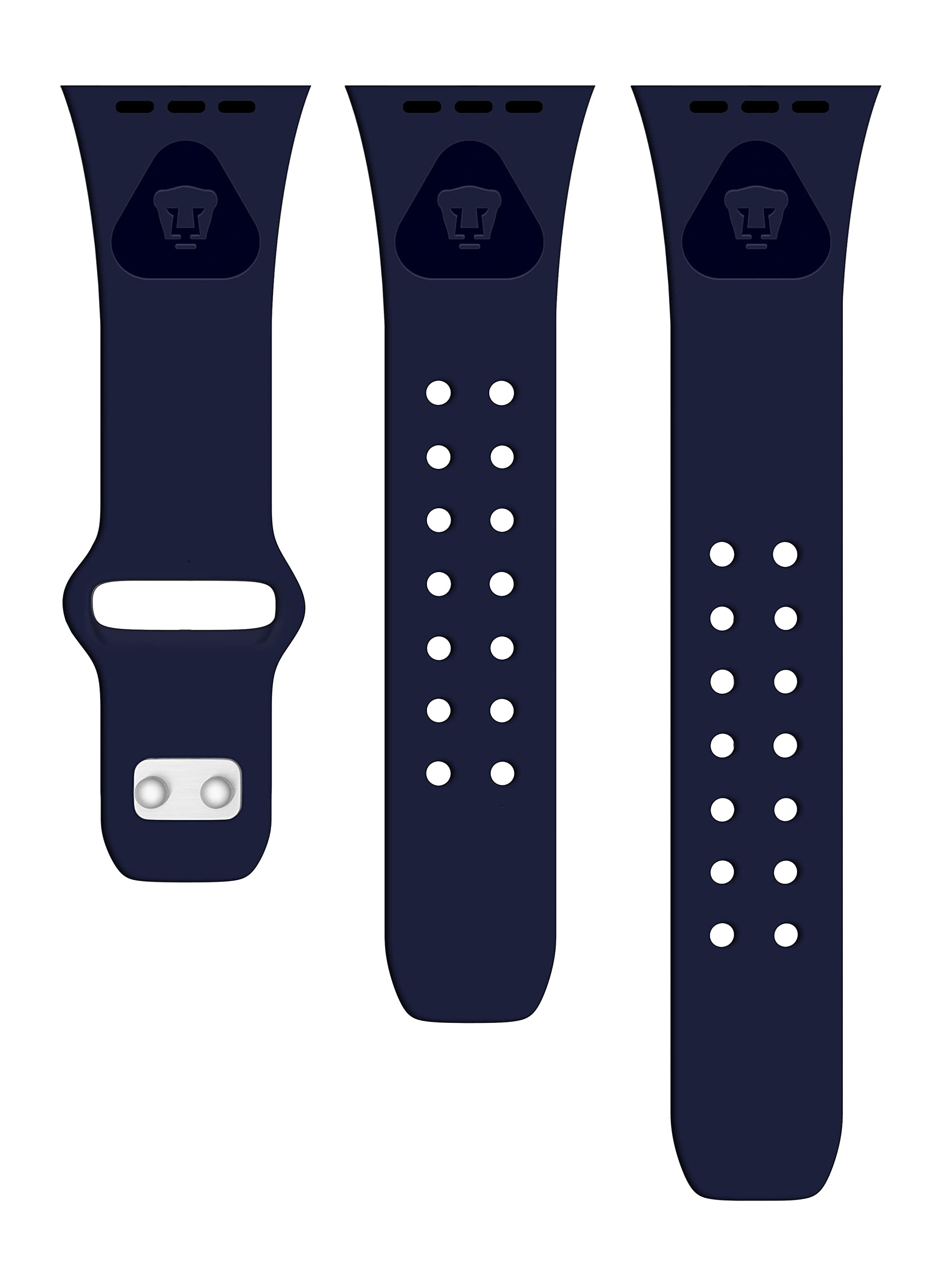 Affinity Bands Pumas Engraved Silicone Sport Band for Apple Watch - Durable, Comfortable Fitness & Running Accessory for Workouts, Gym & Outdoor Activities