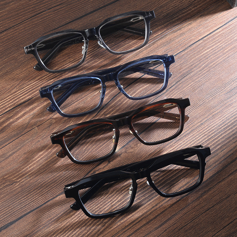 Stylish Acetate Square Glasses Frames 9003 - Trendy Eyewear for Men & Women - Perfect for Reading, Work, and Fashion Accessories