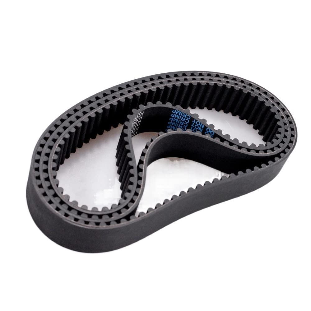 TCHAO3D 10Pcs HTD8M Rubber Synchronous Belts - 576/584/592/600/608 Arc Tooth Industrial Transmission Belts (20mm/30mm/40mm Width, 600mm Length, 50mm Width) - Perfect for 3D Printers, CNC Machines & Industrial Equipment