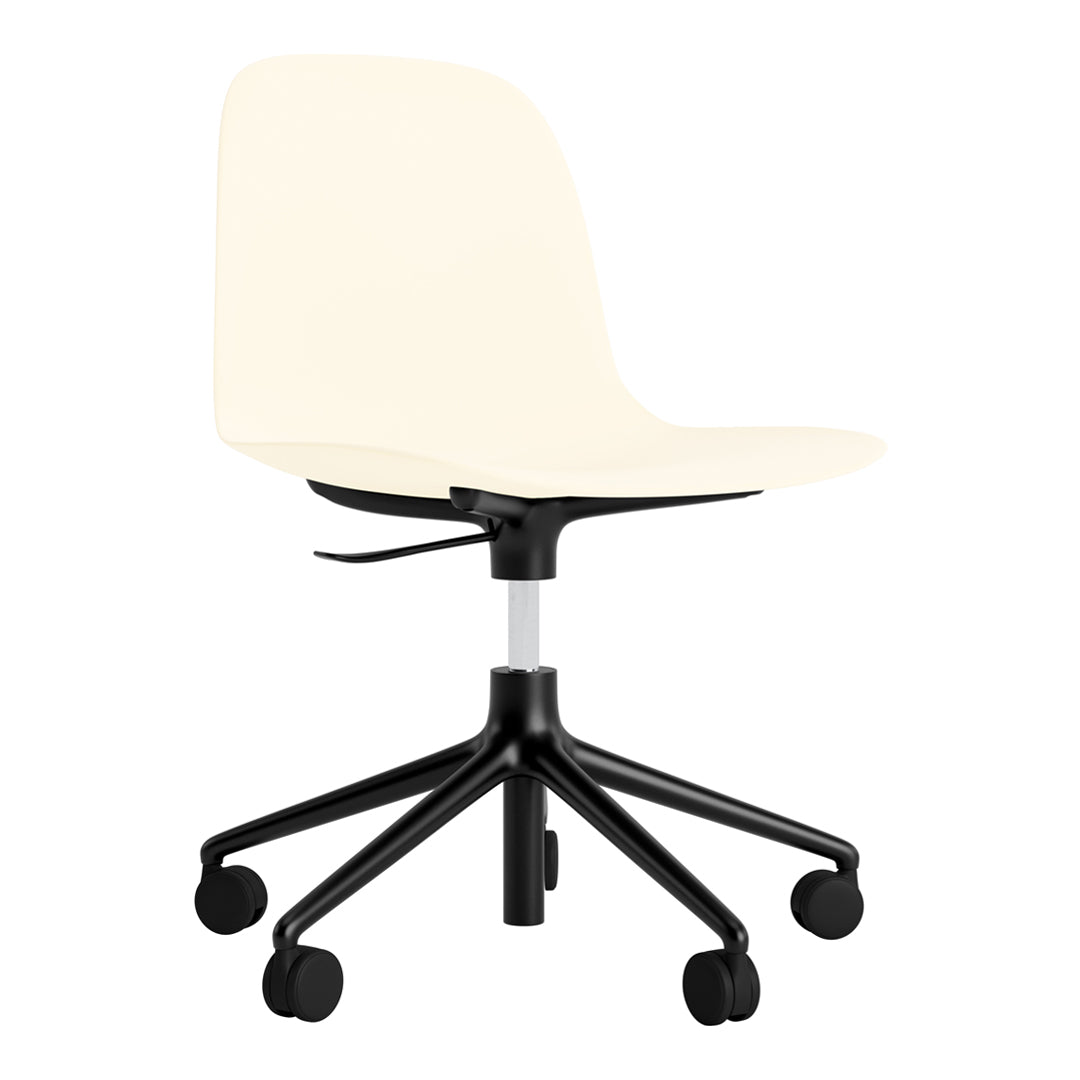 Ergonomic Form Chair with 5W Swivel Base & Gas Lift - Adjustable Office Chair for Home & Workspace - Perfect for Computer Desk, Gaming, and Professional Workstations