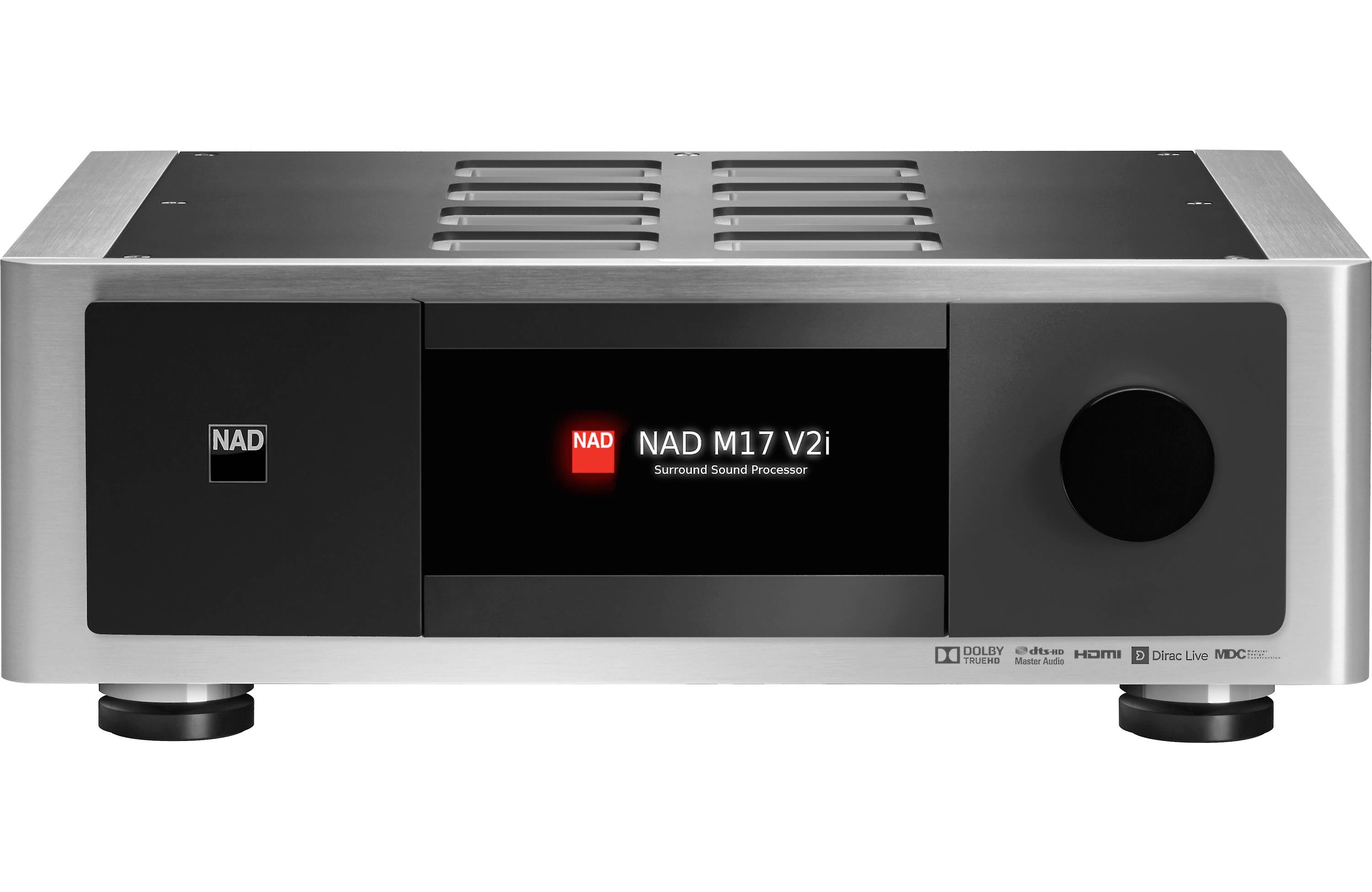 NAD Electronics M17 V2i Masters Series 7.2-Channel Surround Sound Preamp Processor - Open Box - Perfect for Home Theater & Audiophile Systems
