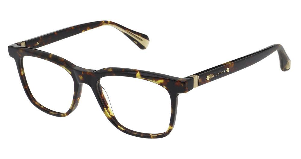 AllSaints JACK Eyeglasses - Stylish & Lightweight Acetate Frame Glasses for Men & Women | Perfect for Reading, Work, and Everyday Fashion