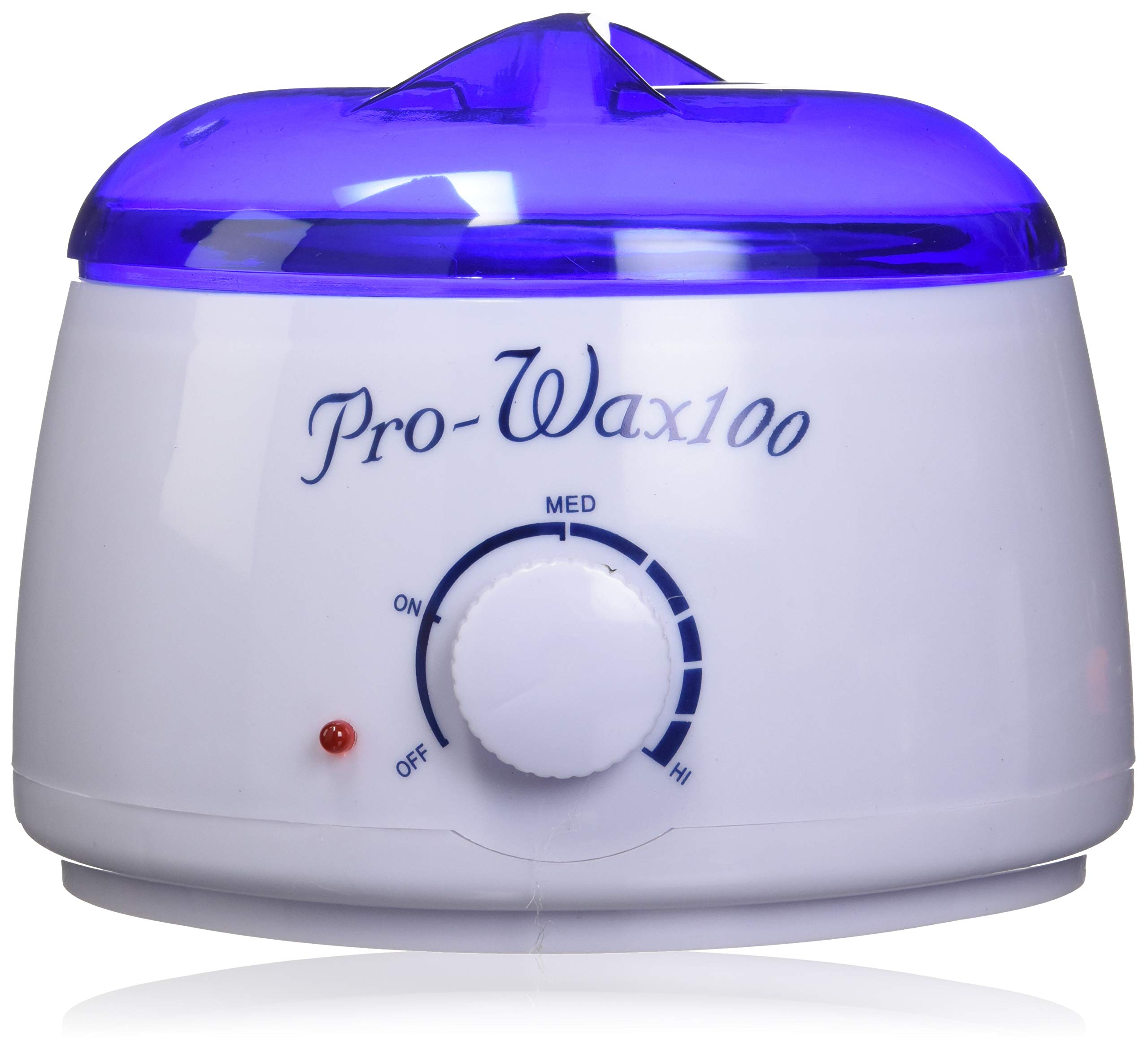 Professional 400ML White Wax Warmer for Salon & Spa - Perfect for Hard Wax, Brazilian Bikini & Body Hair Removal - Essential Beauty Equipment for Waxing Treatments at Home or Professional Use