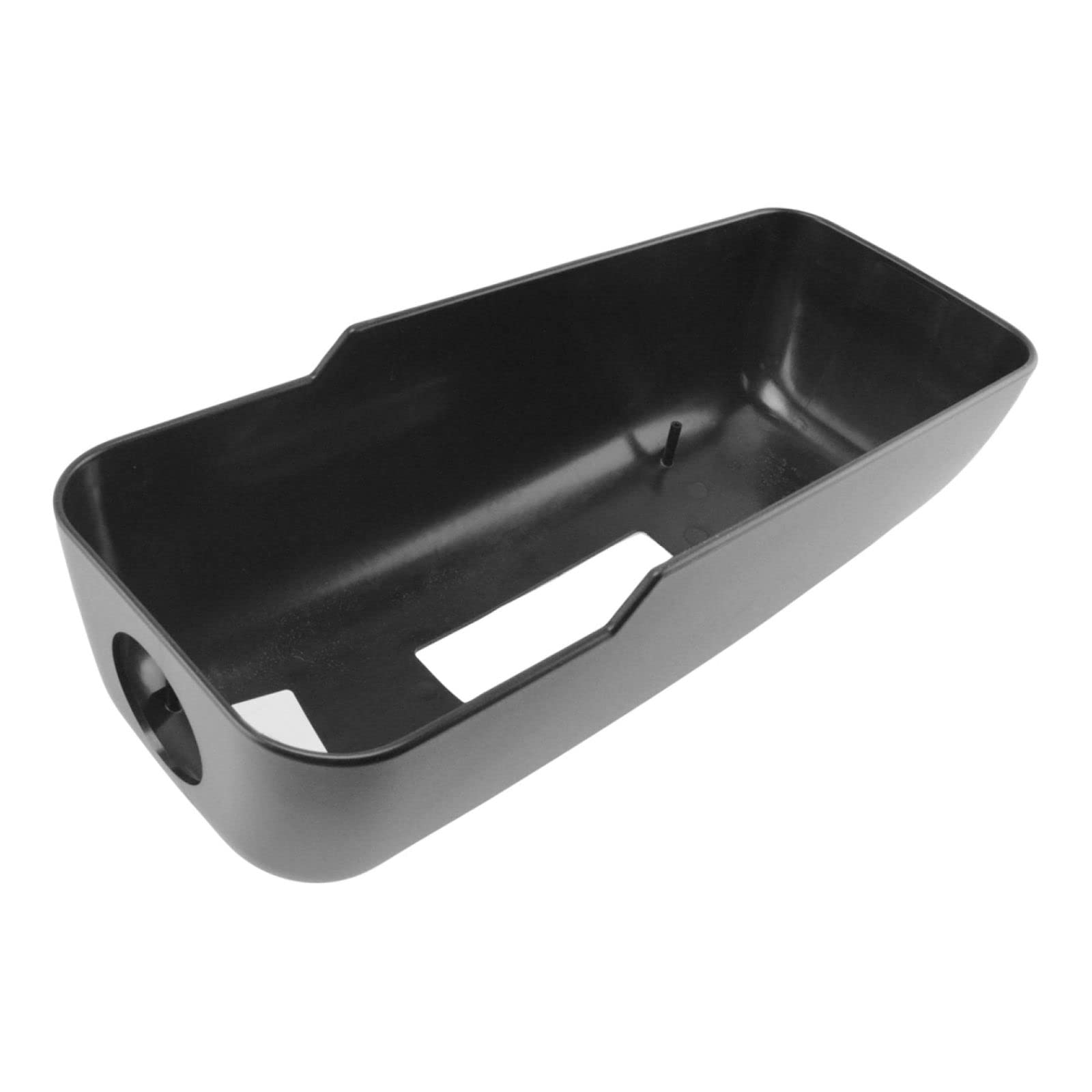 Textured Black Lighted Mirror Housing Cap Cover for Chevy Kodiak & GMC Topkick - Durable Replacement Part for Enhanced Night Visibility & Truck Safety