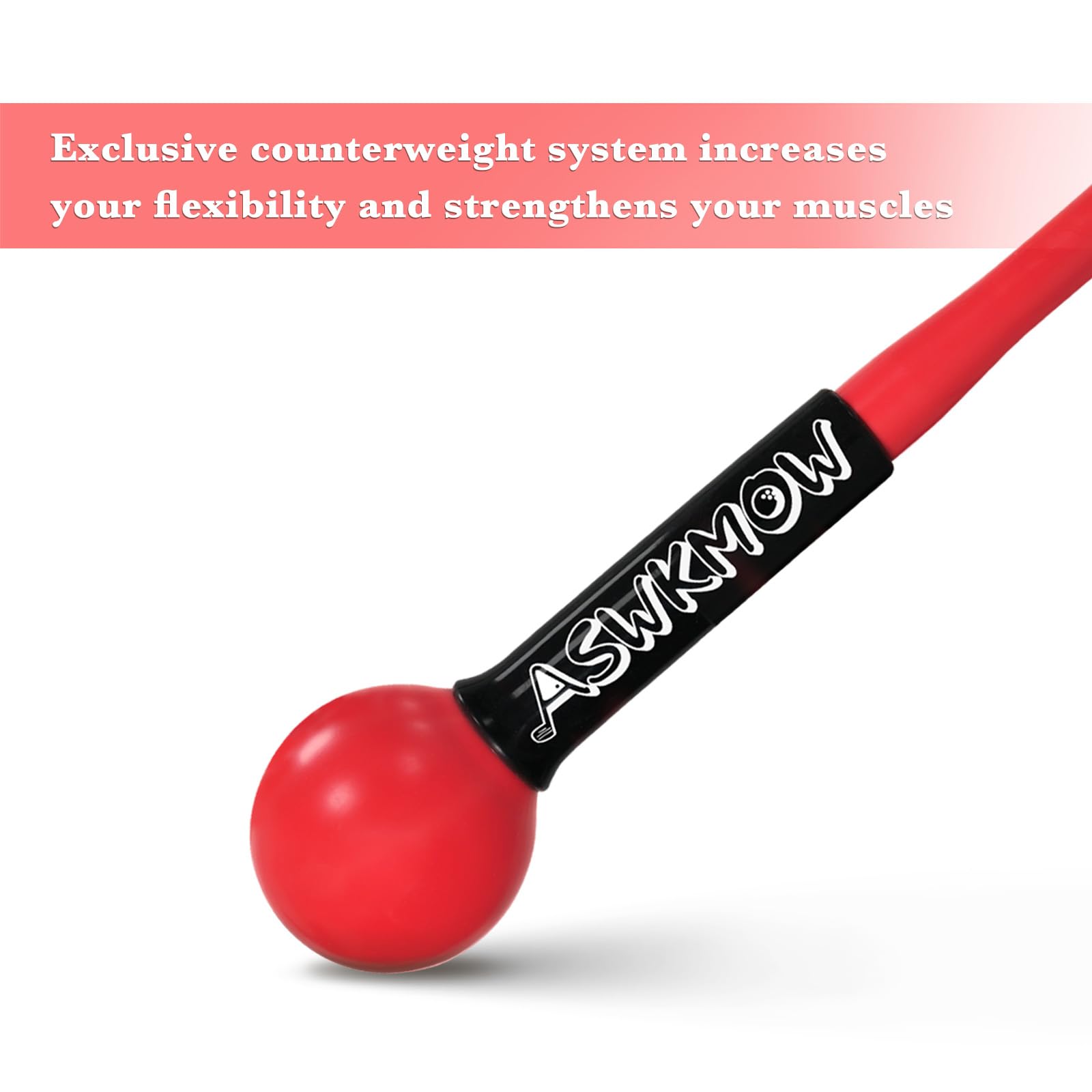 Golf Swing Trainer - Improve Strength, Tempo & Balance | Indoor & Outdoor Golf Practice Aid | Warm-Up Stick for Chipping & Hitting | Perfect for Driving Range & Backyard Training