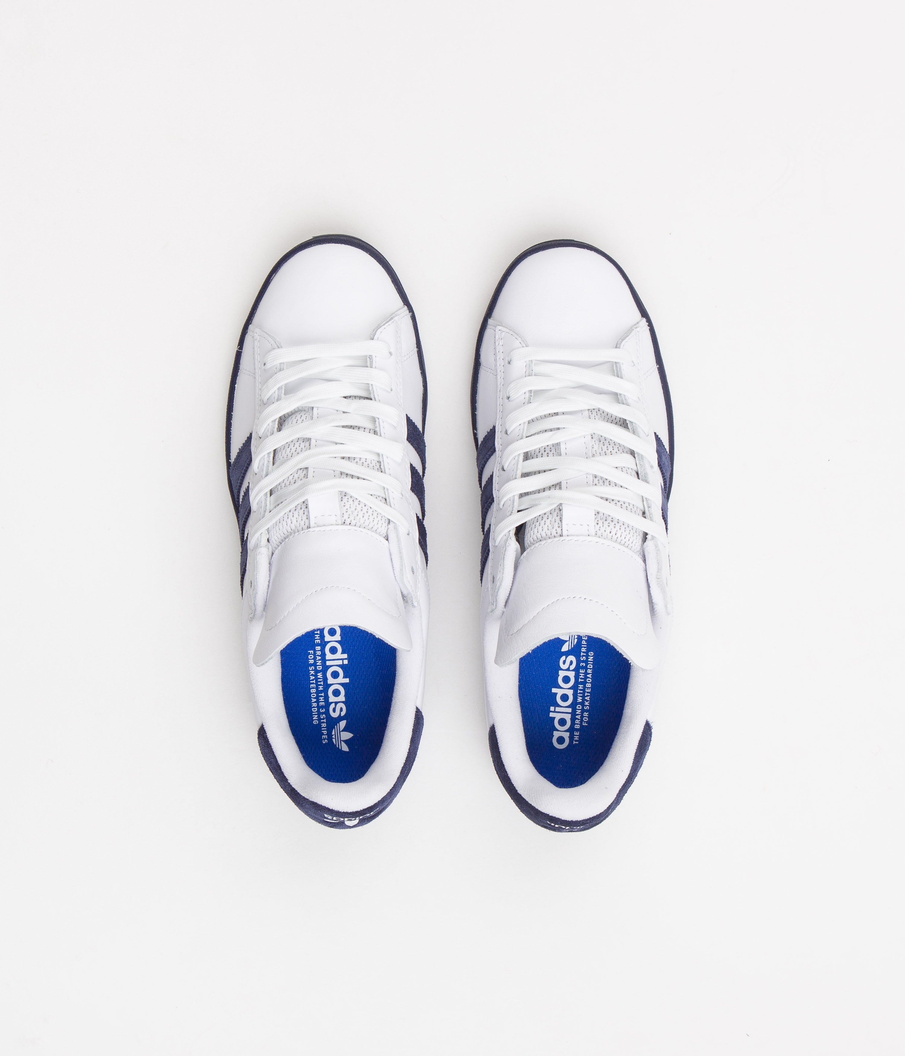 Adidas Campus ADV Sneakers - FTWR White, Collegiate Navy & Bluebird - Stylish & Comfortable for Casual Wear, Street Fashion & Everyday Use