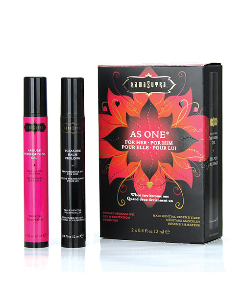AS ONE: Couples Kit for Dual Pleasure - Enhance Intimacy & Romance for Valentine's Day & Anniversary Gifts