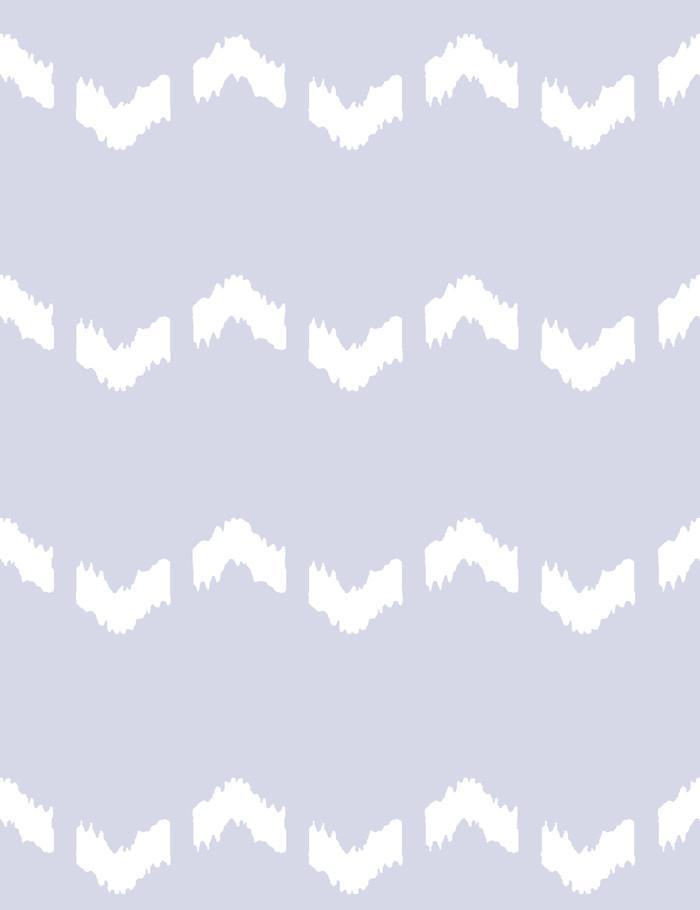 Fes Zag Wallpaper by Wallshoppe - Premium Self-Adhesive Peel & Stick Wallpaper in Lavender Floral Design for Bedroom, Living Room, and Nursery Decor