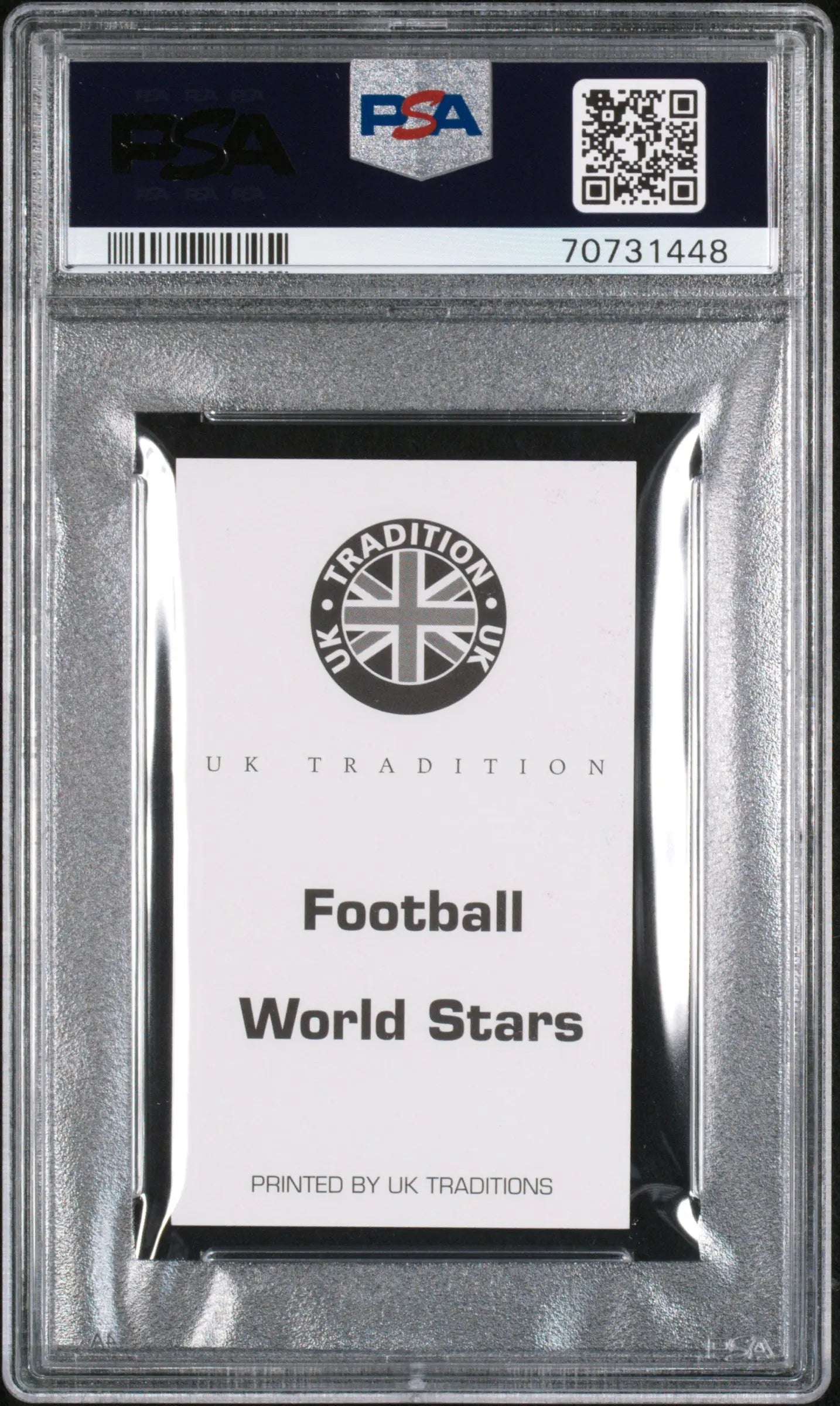 2006 UK Traditions Football World Stars Cristiano Ronaldo PSA 9 Graded Soccer Card - Rare Collectible for Sports Memorabilia Fans & Investment - Perfect for Display, Gifts, and Trading