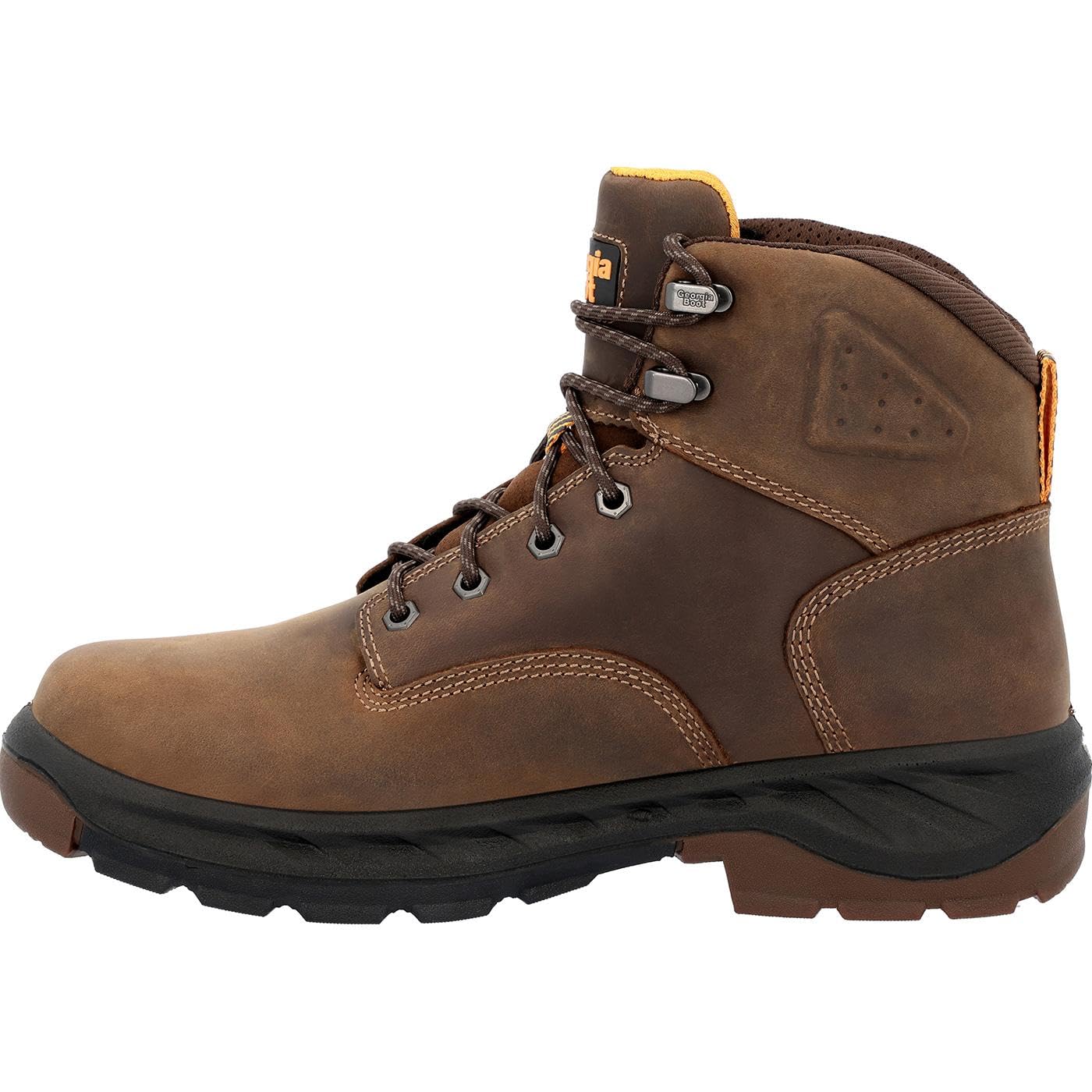 Georgia Boot OT Alloy Toe Waterproof Work Boots for Men - Size 8.5(M) - Durable Safety Shoes for Construction, Warehouse & Outdoor Work