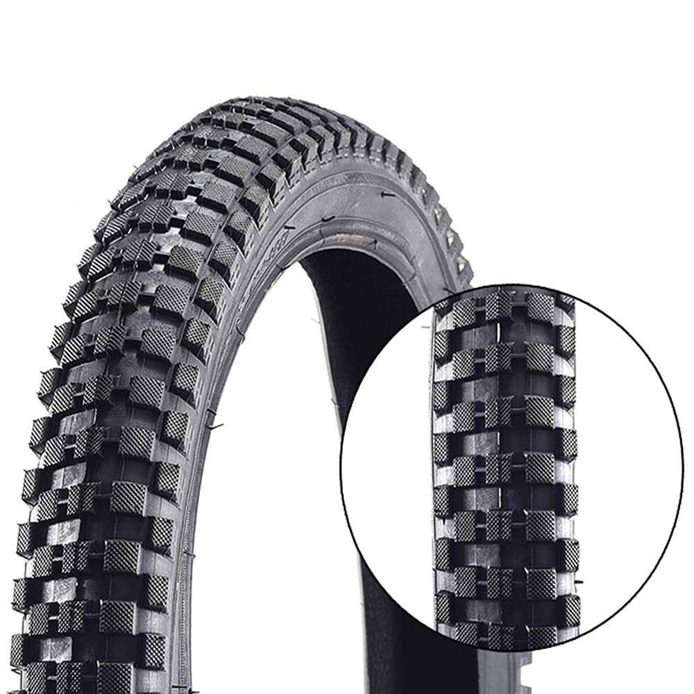 Premium 12/14/16/18/20/22/24/26 Inch X 2.4 Bike Tires - All-Terrain Bicycle Tires for BMX, Mountain, Road & Folding Bikes | Durable, Puncture-Resistant for Commuting, Trail Riding & Urban Cycling