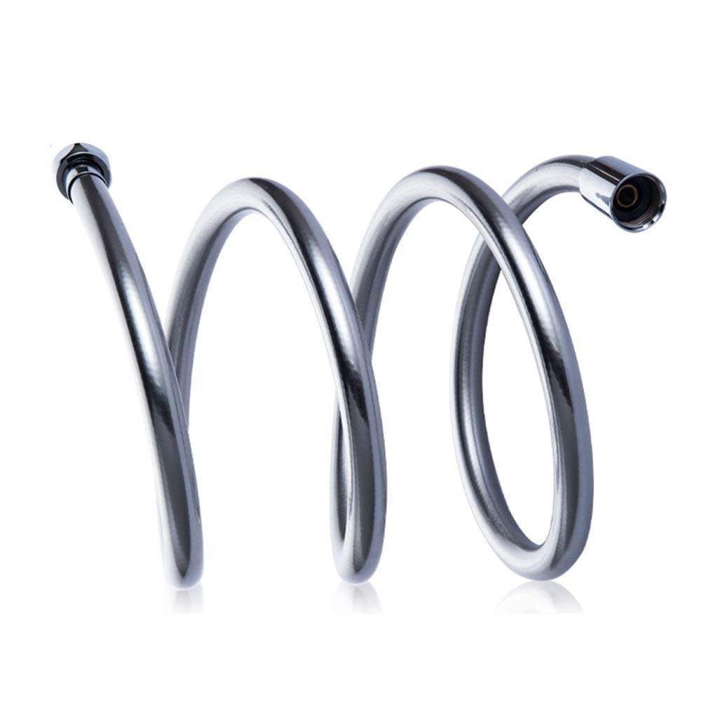 2000mm Flexible Garden Hose with Nozzle - Durable Water Hose for Bathroom, Shower, Hand Shower & Outdoor Gardening - Leak-Proof Pipe Fittings for Home & Garden Use