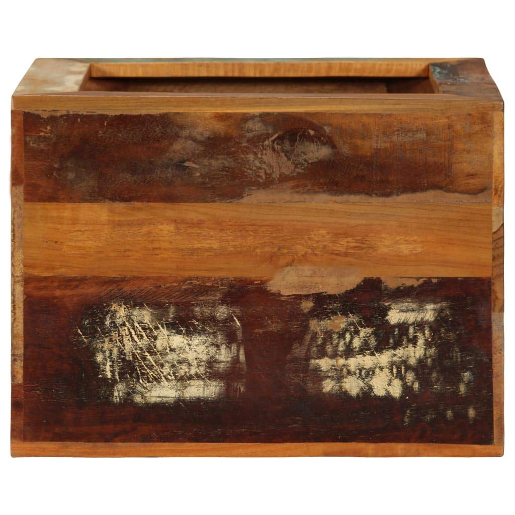 Solid Wood Side Table - 15.7