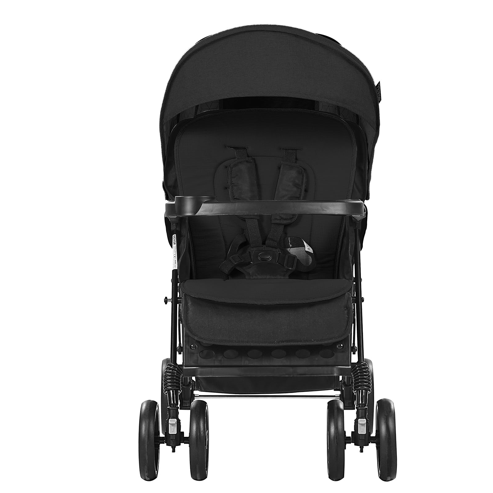 VEVOR Double Stroller for Toddlers - Lightweight Side by Side Baby Stroller with Canopy, Adjustable Seats & Storage Basket - Perfect for Twins, Siblings or Daycare Use at Parks, Malls & Travel