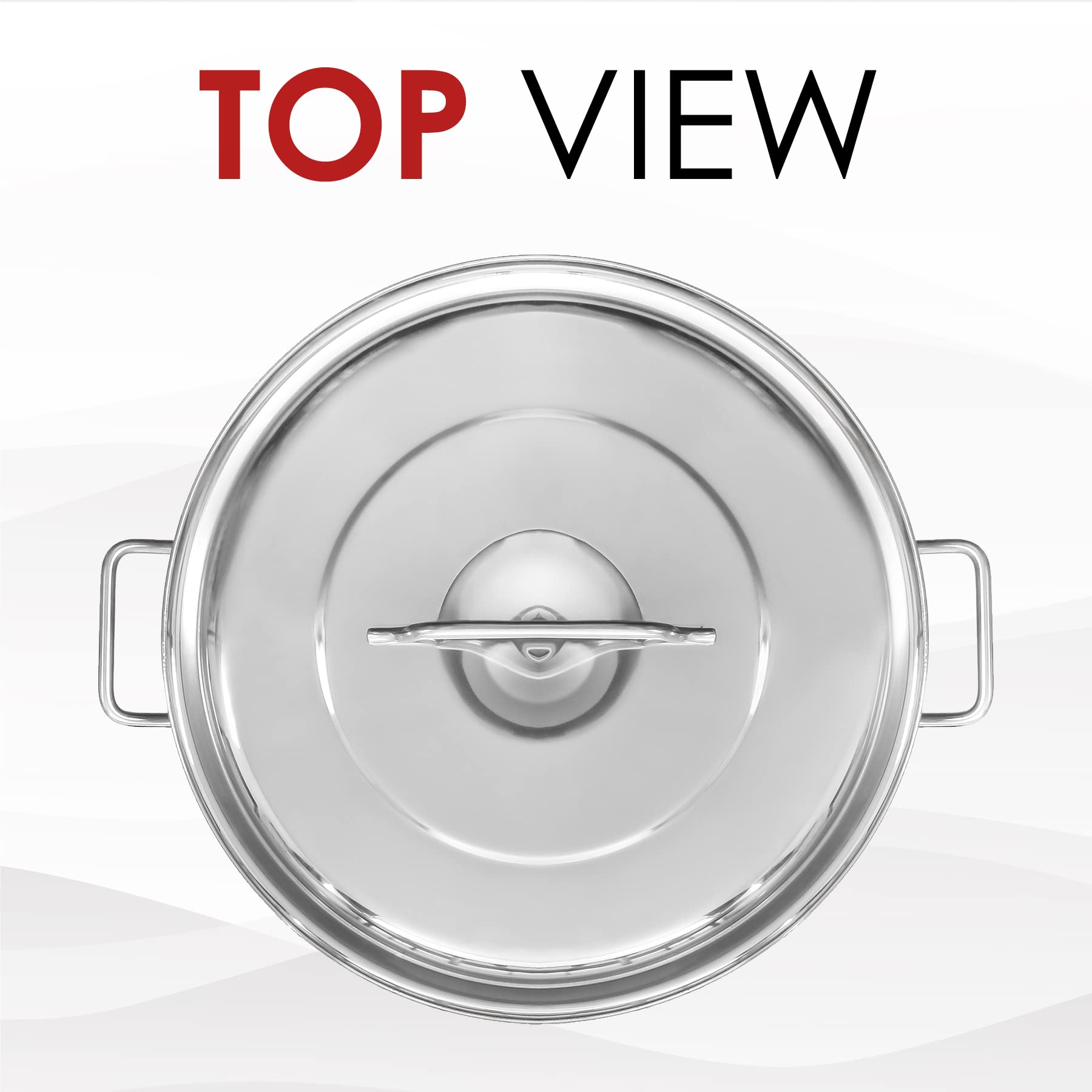Concord Cookware 100-Quart Stainless Steel Stock Pot with Lid - Large Commercial Cooking Pot for Soup, Stew, Pasta & Canning - Ideal for Restaurants, Catering & Bulk Meal Prep