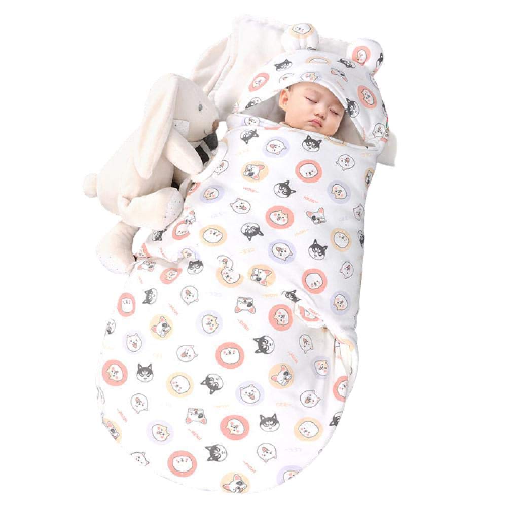 KaO0YaN Baby & Children Sleeping Bag with Zipper - Warm Cotton Sleeping Bag for Winter & Autumn - Perfect for Indoor Use, Camping, and Travel