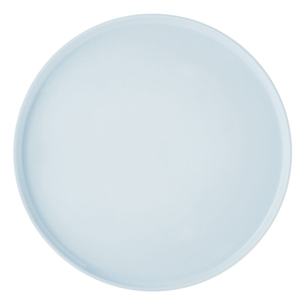 Premium 12-Piece Misty Blue Dinnerware Set - Service for 4, Elegant Porcelain Plates, Bowls & Mugs - Perfect for Family Dinners, Entertaining Guests & Holiday Gatherings