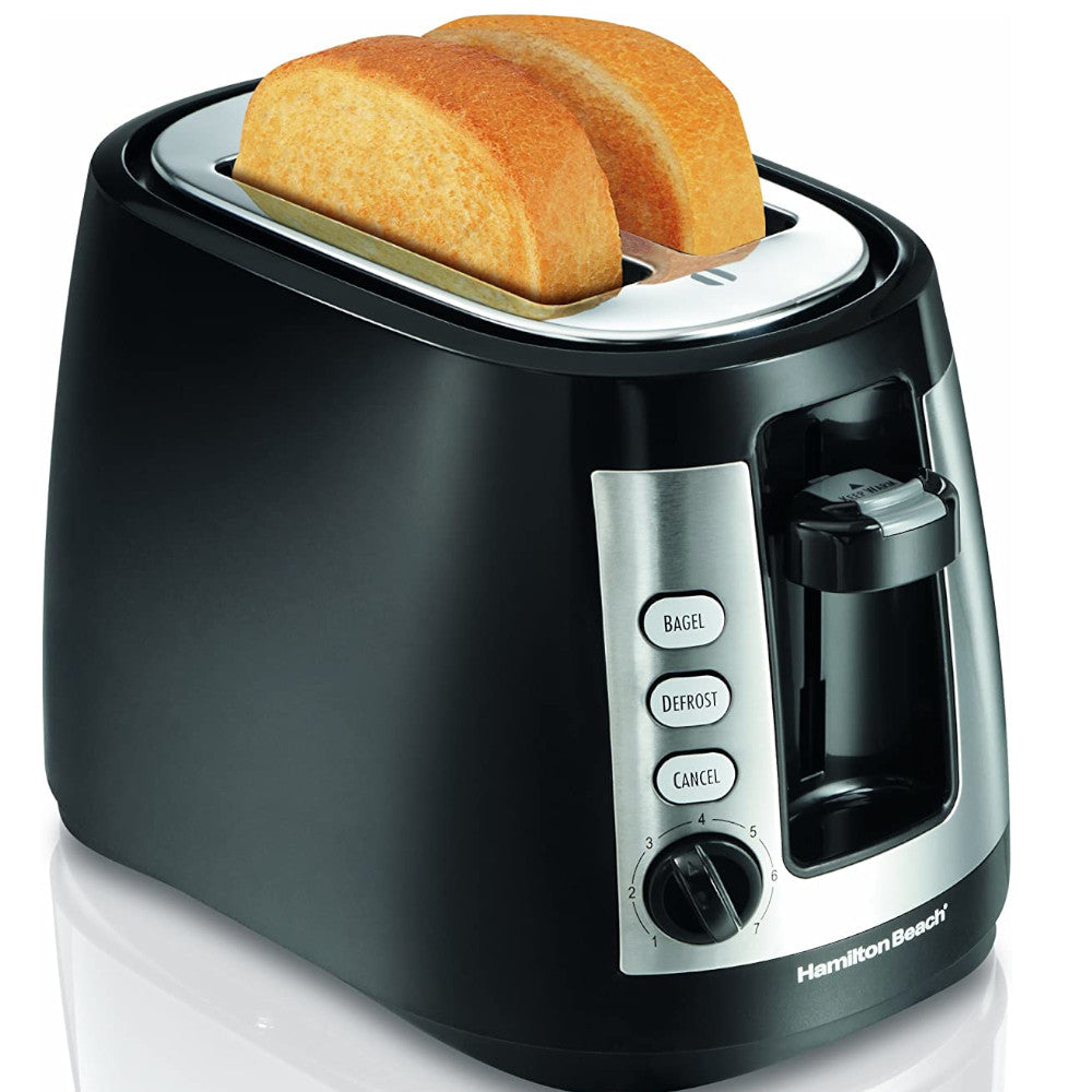 Hamilton Beach 2-Slice Toaster with Warm Mode 22810C - Perfect for Breakfast, Bagels & Quick Snacks