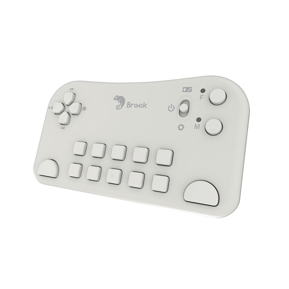 Brook Battle Cats CPU Plus Controller for Nintendo Switch - Wireless Gaming Controller with Turbo Function, Ergonomic Design - Perfect for Battle Cats, RPG, and Action Games