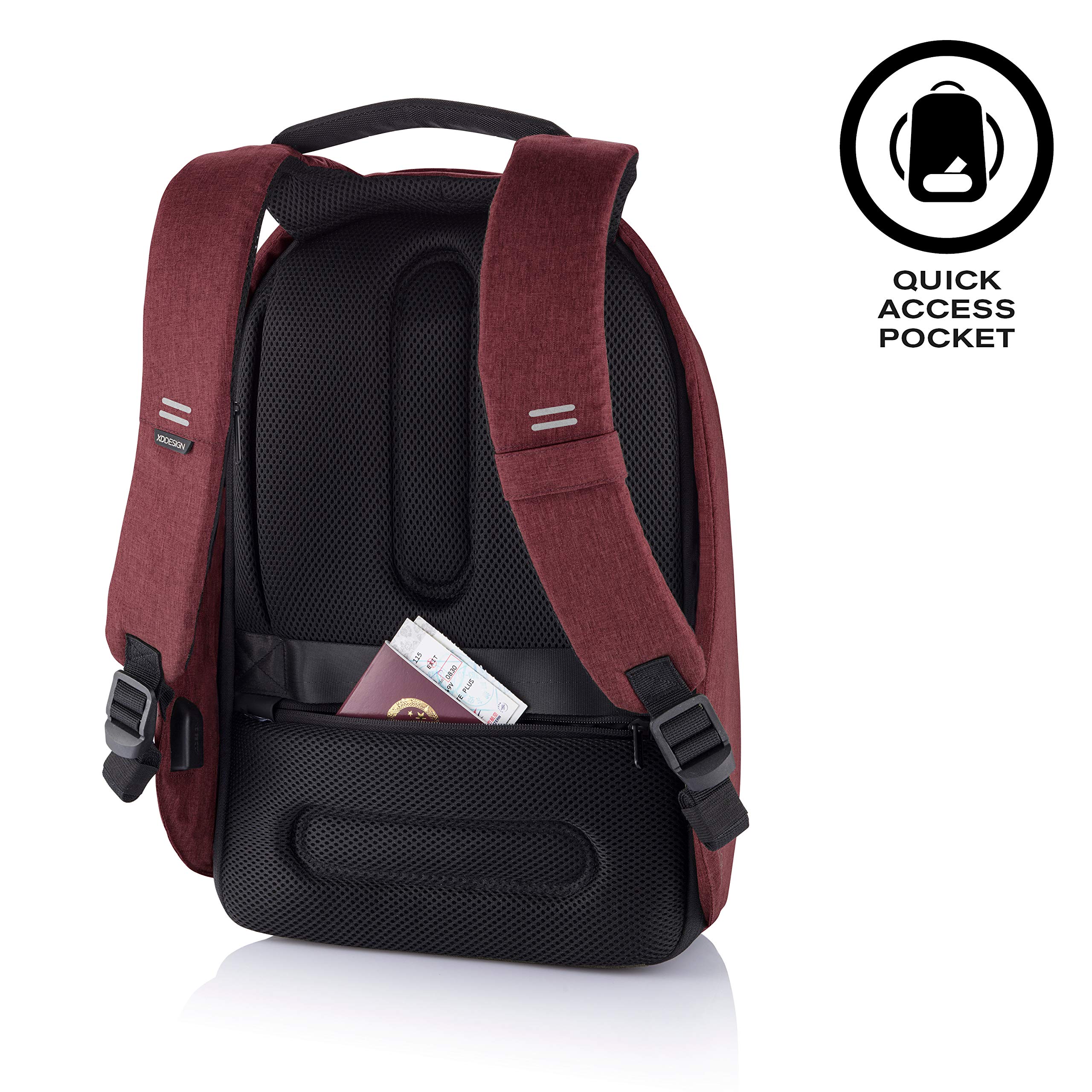 XDDesign Unisex Bobby Hero Small Backpack - Anti-Theft Laptop Bag for Men & Women - Perfect for Travel, Work, and School