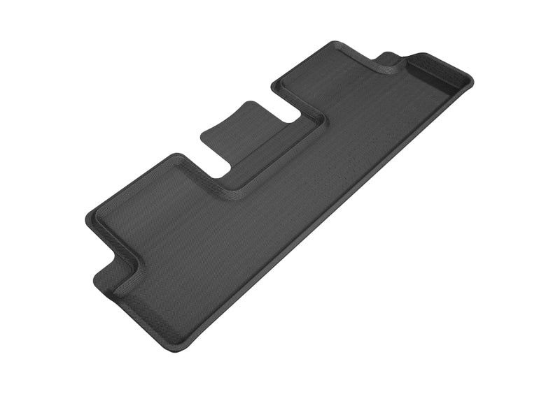 3D MAXpider Custom Fit All-Weather Floor Mats for Tesla Model 3 (2018-2019) - Kagu Series 2nd Row Liners - Premium Black Car Accessories | Perfect for Daily Commute, Road Trips & Family Protection