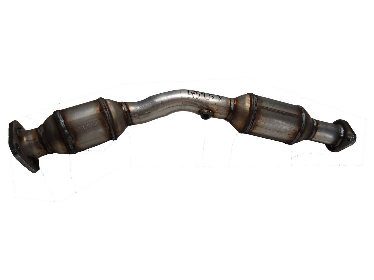 High-Performance 43251 Exhaust Catalytic Converter Pipe - Direct Fit Replacement for Improved Emissions & Fuel Efficiency - Perfect for Car Repair & Maintenance