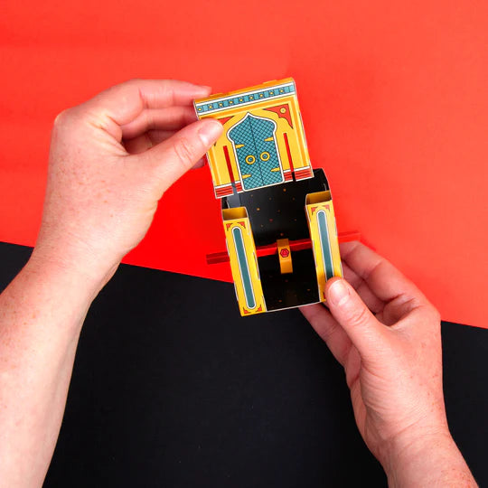 Amazing 3D Ring Chamber Illusion Toy - Mind-Bending Visual Trick for Magic Shows, Parties & Brain Teasers | Great Gift for Kids & Adults