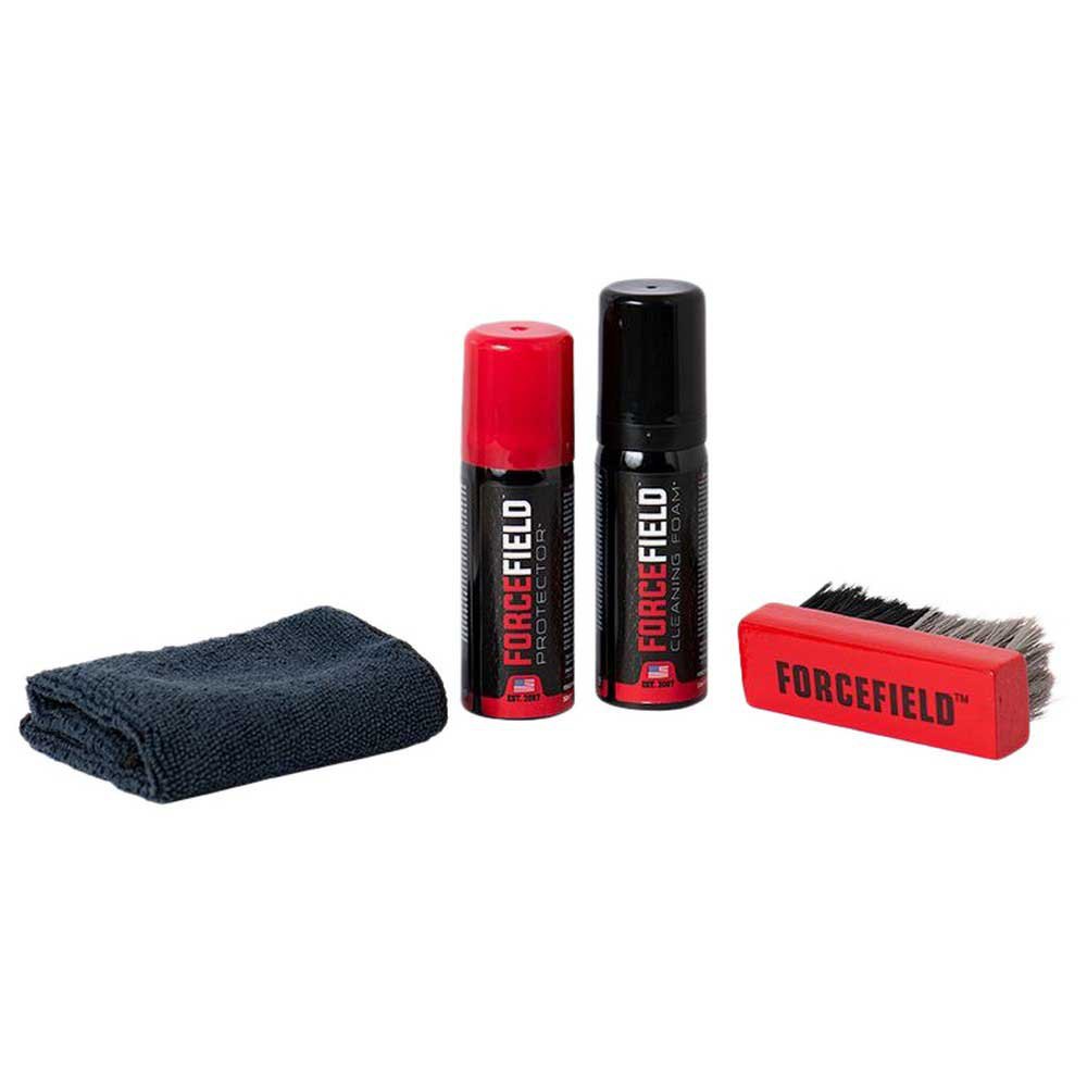 Forcefield Travel Kit Shoe Cleaner - Portable Shoe Cleaning Kit for Sneakers, Boots & Shoes | Perfect for Travel, Gym & Outdoor Activities