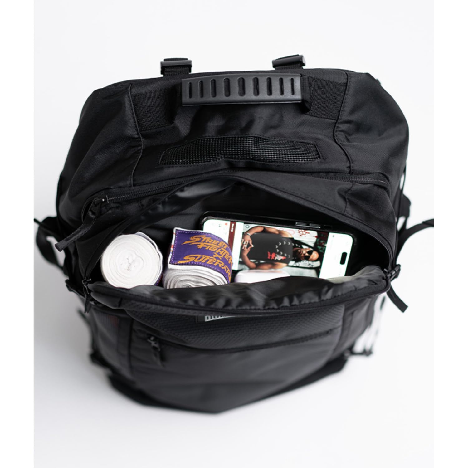 Superare Gym Backpack for Men - Ventilated Moisture-Resistant Boxing & Travel Bag with Laptop Sleeve | Durable Sports Gear for Athletes, Workouts, Gym & Outdoor Adventures