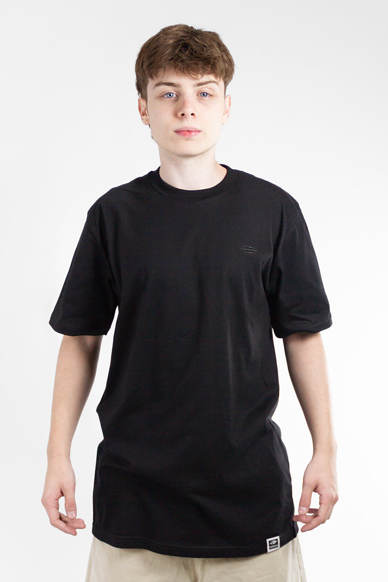 Mormaii Men's Morongo Black T-Shirt Size 14 - Comfortable Cotton Casual Tee for Everyday Wear, Gym & Outdoor Activities