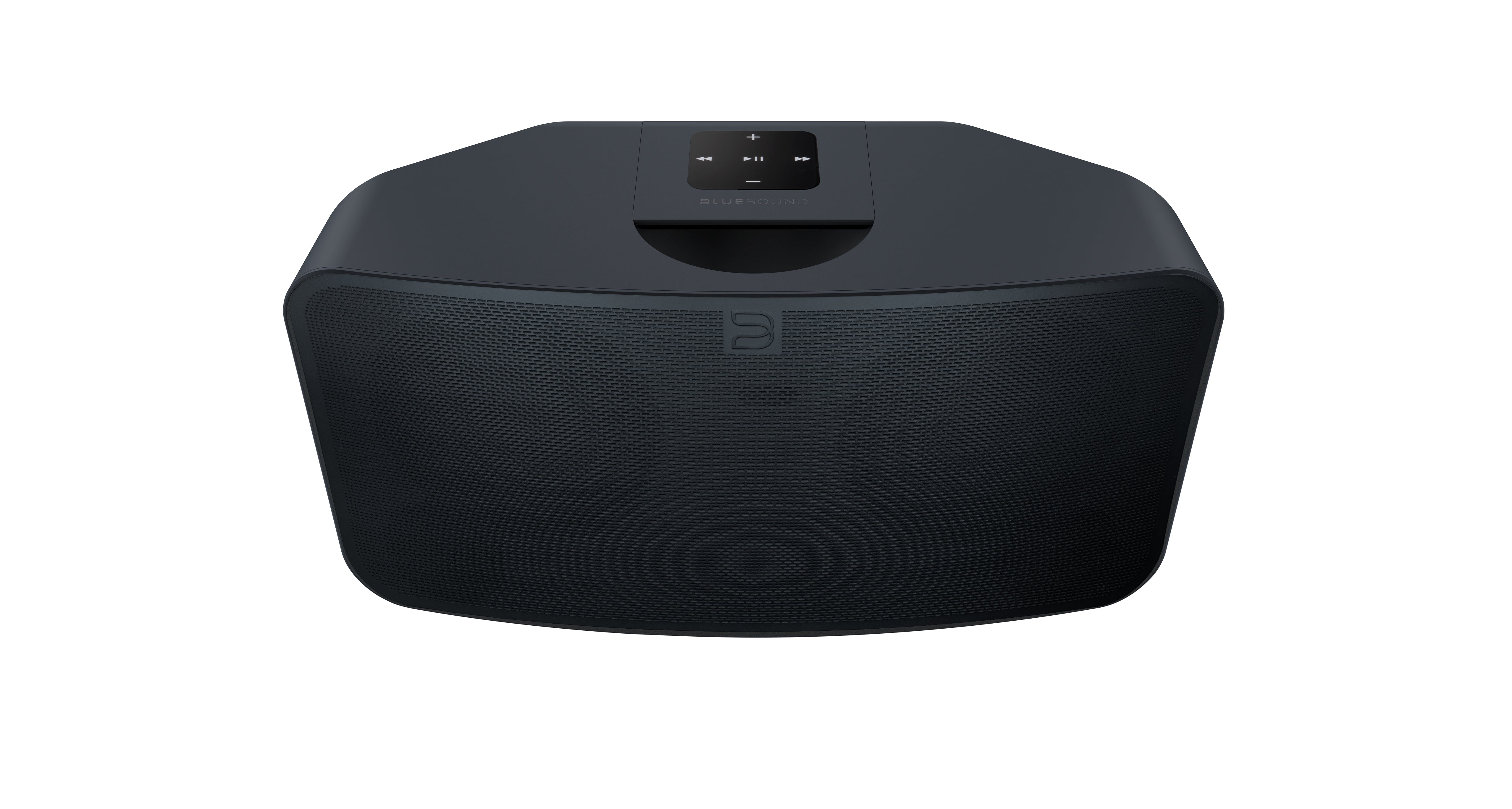 Bluesound PULSE MINI 2i Wireless Smart Speaker - Multi-Room Audio, Hi-Res Streaming, Bluetooth & WiFi - Premium Black - Perfect for Home Theater, Office & Outdoor Entertainment