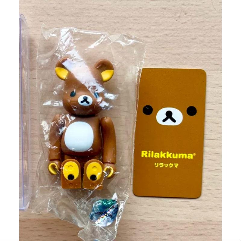 Bearbrick Series 23 CUTE Rilakkuma 100% Collectible Figure - Limited Edition Japanese Bearbrick Toy for Anime Fans & Collectors - Perfect for Display, Gifts, and Home Decor