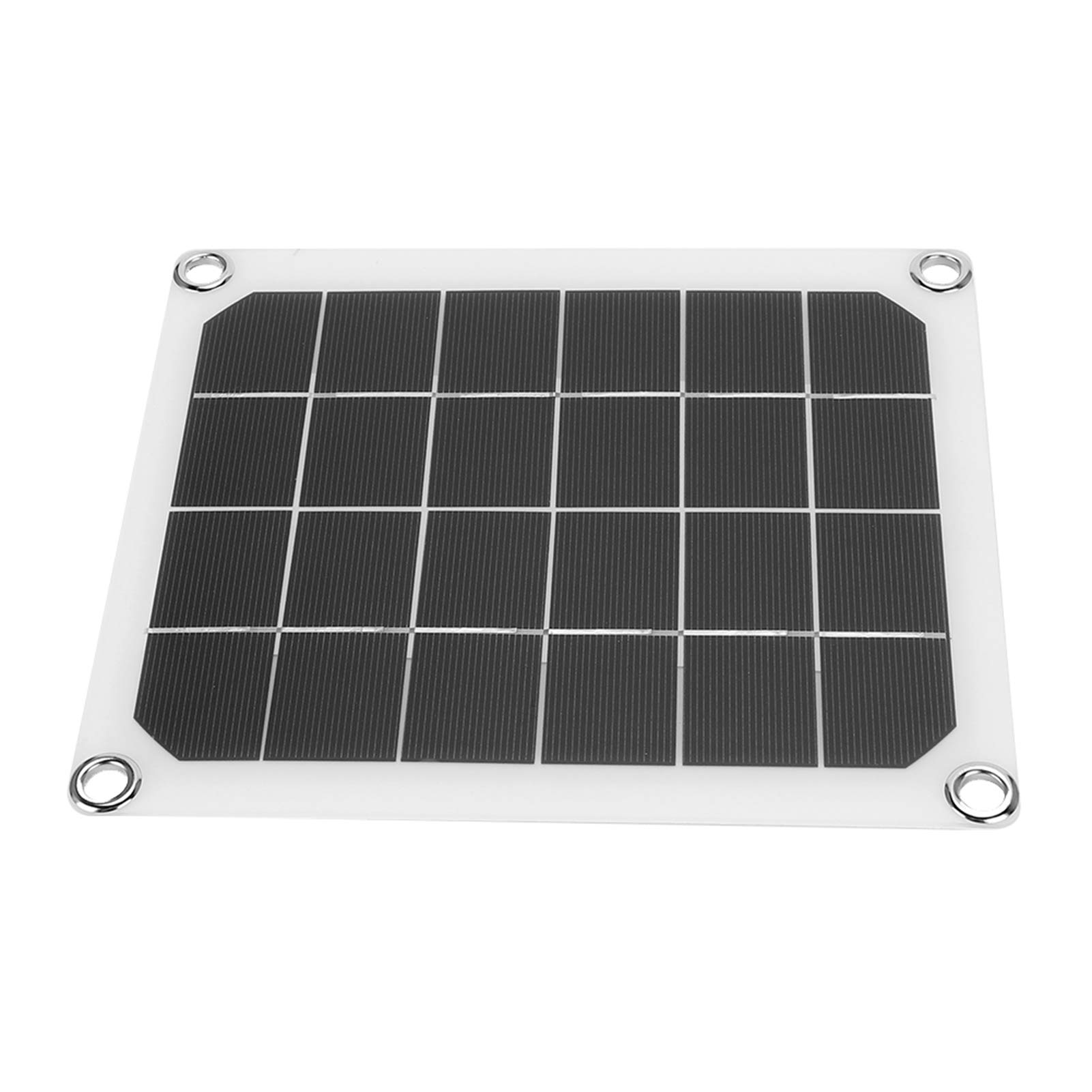 Waterproof Solar Exhaust Fan with USB Charging - Monocrystalline Silicon Panel for Greenhouse, Chicken Coop Ventilation - Perfect for Indoor Gardening, Poultry Farming & Agricultural Use